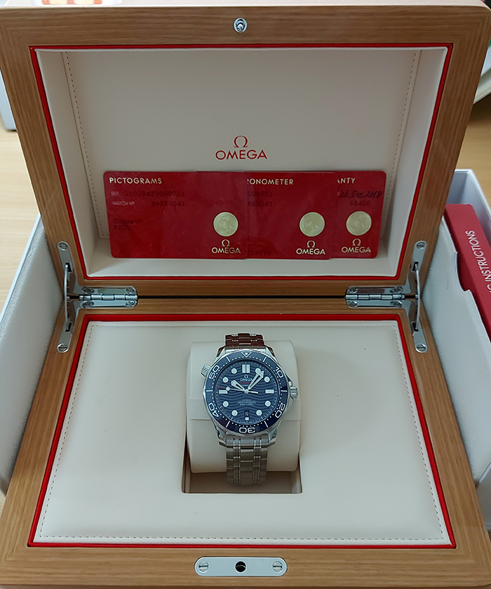 Omega Seamaster Diver 300M Co-Axial Wristwatch Ref. 210.30.42.20.03.001